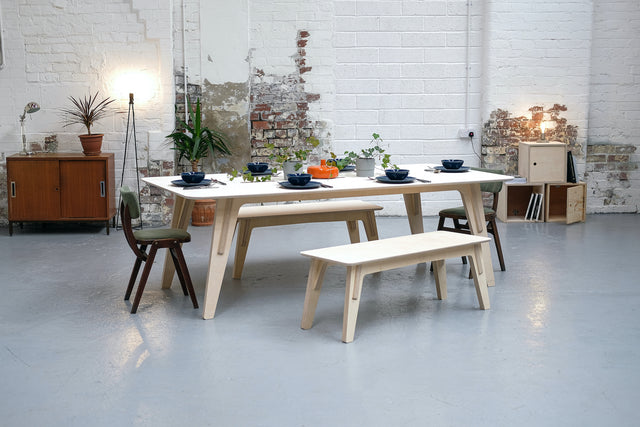 Katya Table and Bench Set